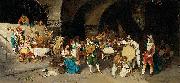 Luis Riccardo Falero Day in a tavern Sweden oil painting artist